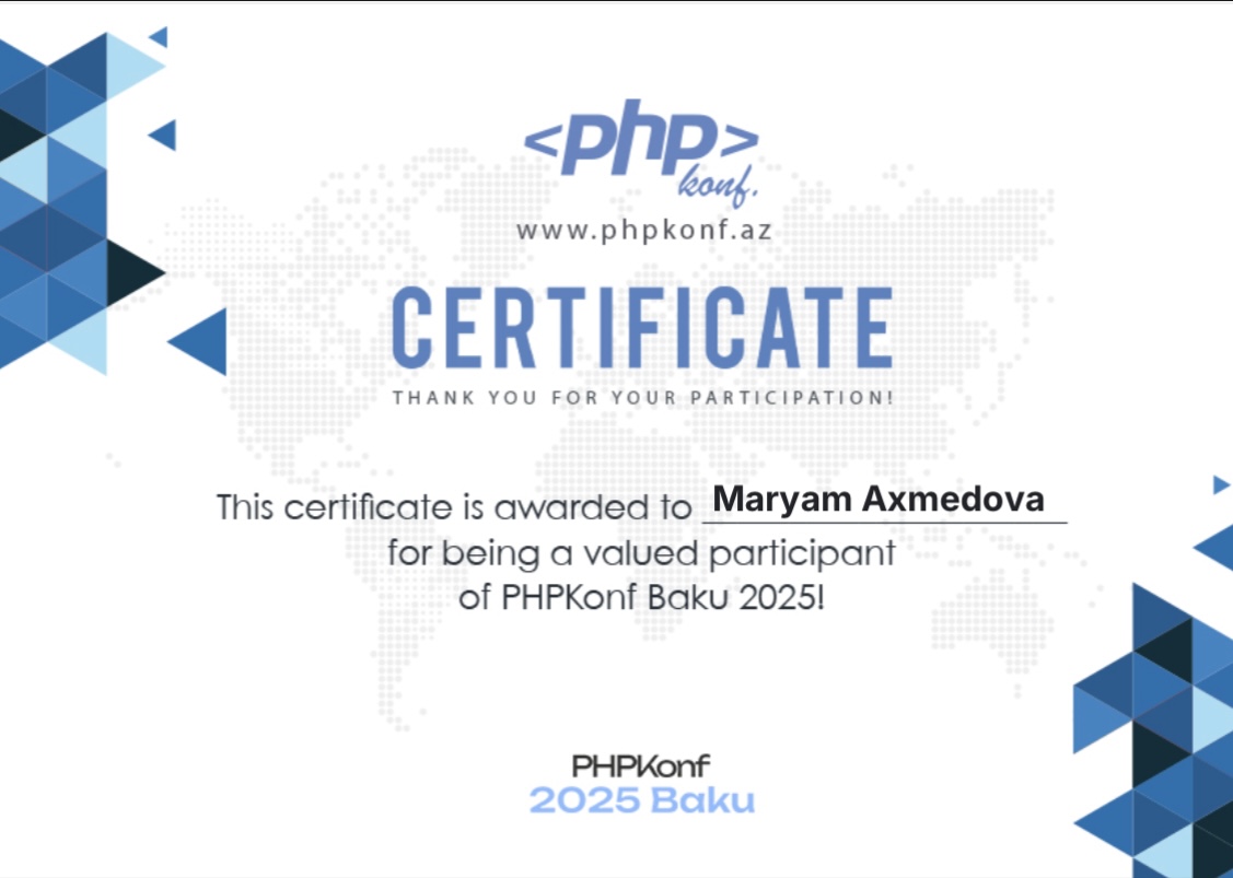 Certificate 1
